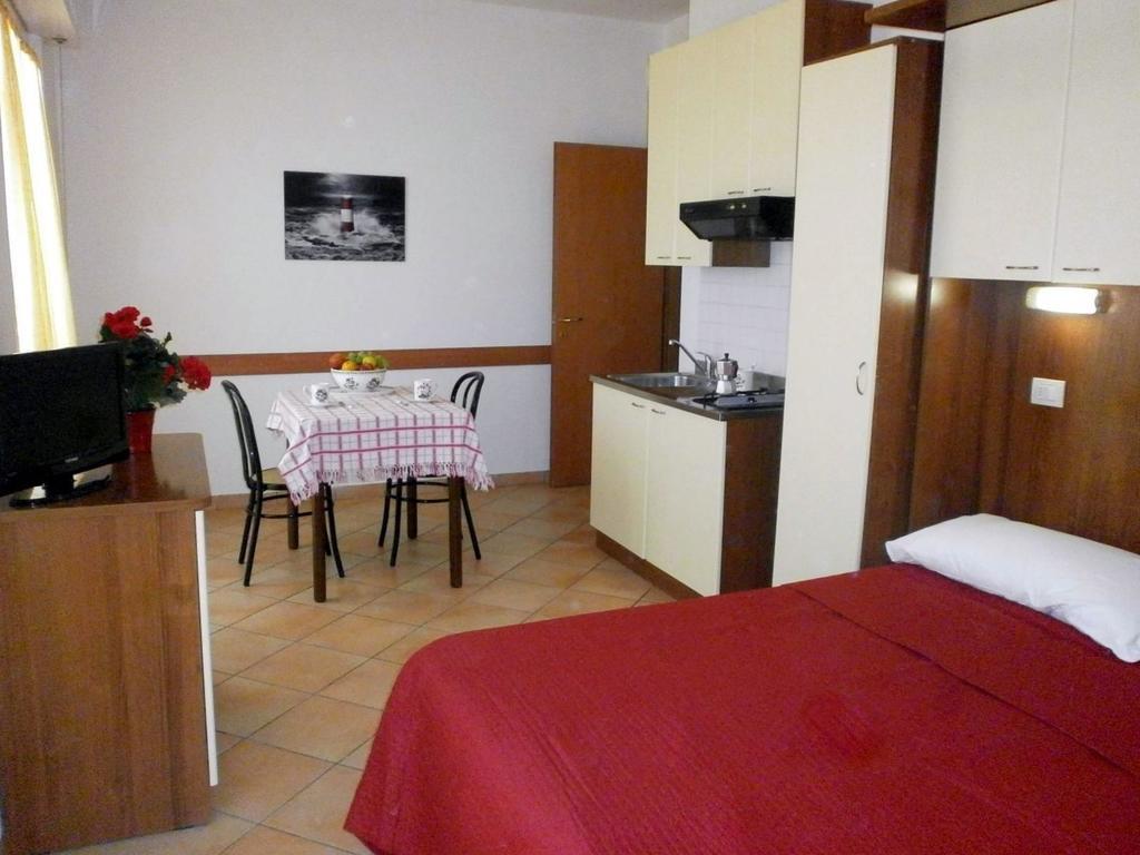 רימיני Residence Carioca חדר תמונה
